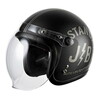 RIDEZ JB STANDARD BLACK 57-60cm未満 [デザインジェットヘルメット]