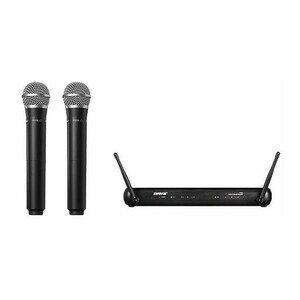 Shure SVX Wireless System デュアルマイク Shure SVX Wireless System デュアルマイク