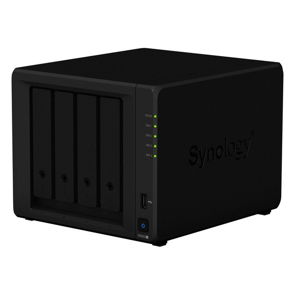 Synology 初々しく DS218j NAS 4TB HDD x 1 NASサーバ