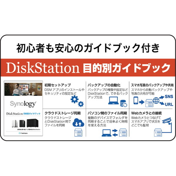 Synology DS923+/G DiskStation [ビジネス向け 4ベイオールインワンNAS