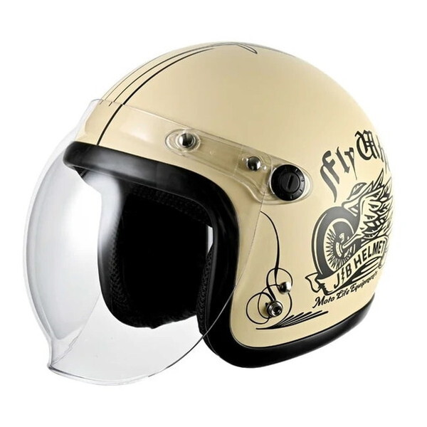 バイク用ヘルメット シールド付き ジェットヘルメット」の人気