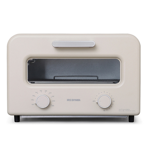 アイリスオーヤマ SOT-401-C ミルクベージュ [スチームカーボントースター(4枚焼き)]