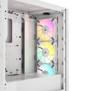 Corsair CC-9011241-WW iCUE 4000D RGB Airflow Mid-Tower True White