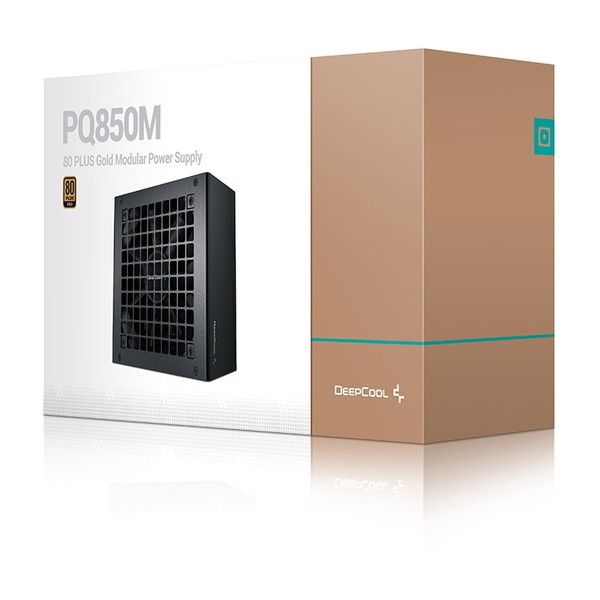 DEEPCOOL R-PQ850M-FA0B-JP ブラック PQ850M [電源ユニット 850W