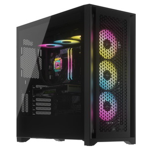 Corsair CC-9011242-WW iCUE 5000D RGB Airflow Tempered Glass Mid