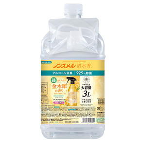 白元アース ノンスメル清水香 金木犀の香り つめかえ大容量3L [消臭剤]