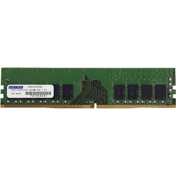 ADTEC ADS2666D-E16GDB DDR4-2666 UDIMM ECC 16GB 2Rx8 | 激安の新品