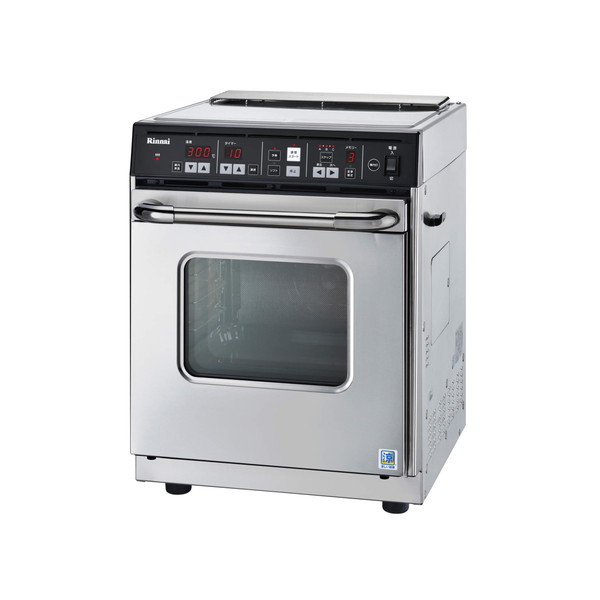Rinnai RCK-S10AS(A)-LP �V���o�[�n [�Ɩ��p ���K�X�����I�[�u�� (�v���p���K�X�p�E22L)]