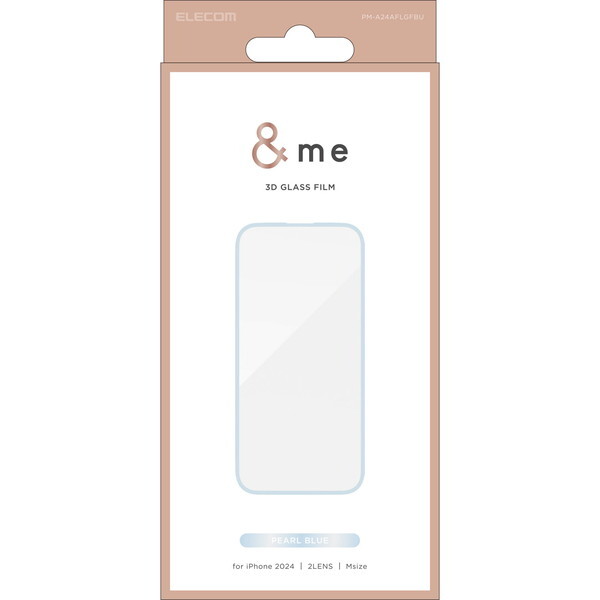 ELECOM PM-A24AFLGFBU &me [iPhone16 KXtB t[t ]