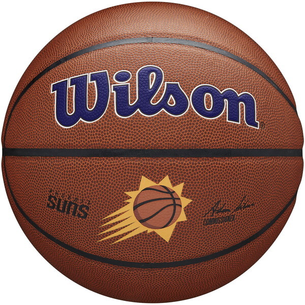 �E�B���\�� WTB3100XBPHO NBA TEAM ALLIANCE �o�X�P�b�g�{�[�� �t�F�j�b�N�X�E�T���Y �u���E��