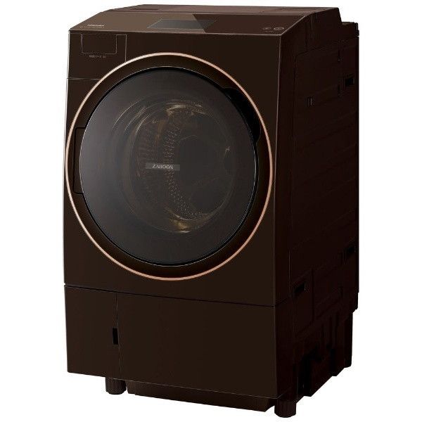 東芝 TW-127X9L(T) グレインブラウン ZABOON [ななめ型ドラム式洗濯