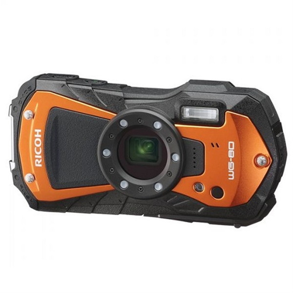 RICOH WG-80 オレンジ [コンパクトデジタルカメラ (1600万画素 ...
