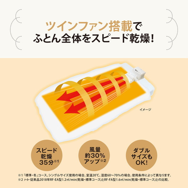 象印 RF-FB20-WA ホワイト スマートドライ [ふとん乾燥機] | 激安の