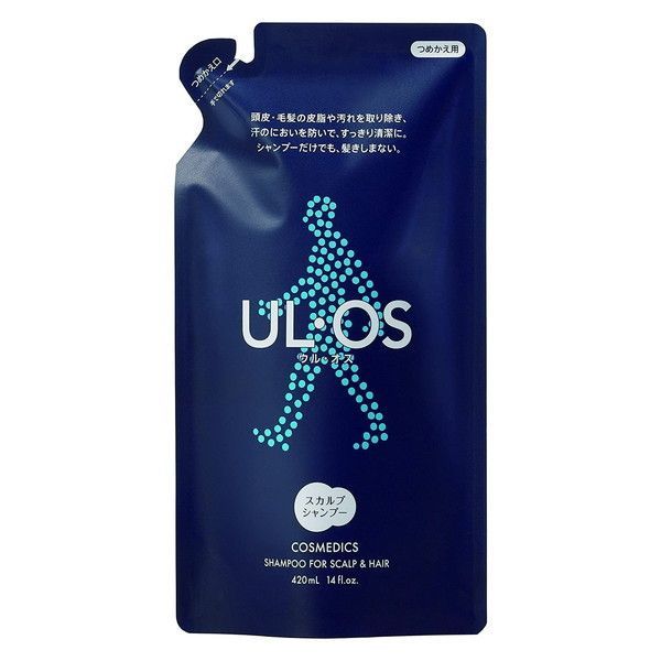ウルオス 薬用スカルプシャンプー 詰替　9個セット 大塚製薬 UL・OS(ウル・オス) 薬用スカルプシャンプー 420ml 詰め替え
