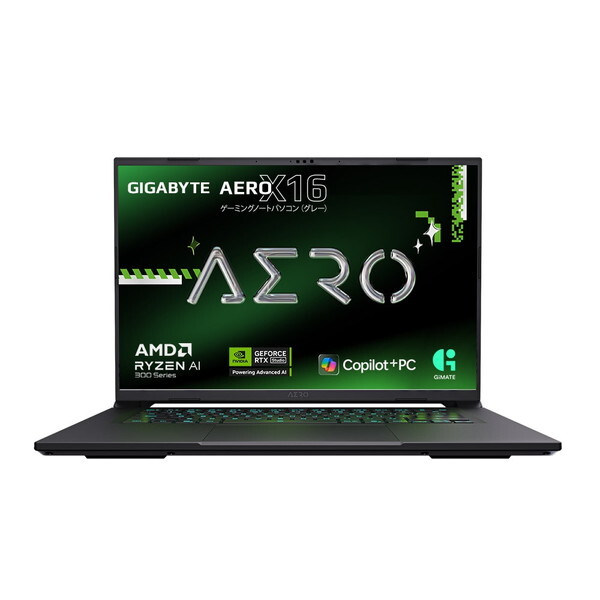 GIGABYTE X16 1VH93JP864AH Xy[XOC AERO X16 1VH93JP864AH iRTX5060) [m[gPC]
