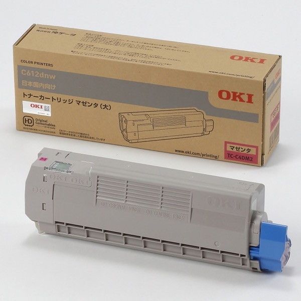 OKI TC-C4DM2 [トナー マゼンタ大 C612dnw用] 激安の新品・型落ち・アウトレット 家電 通販 XPRICE エクスプライス  (旧 PREMOA プレモア)