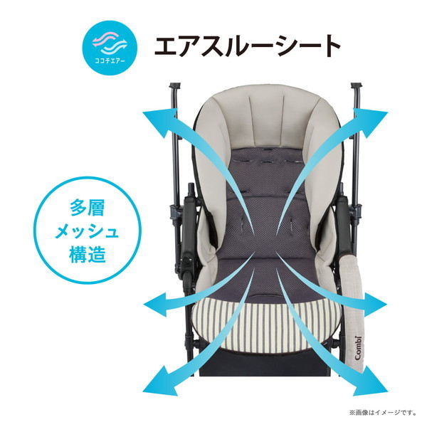 Combi コンビ ホワイトレーベル スゴカルα 4キャス compact エッグ