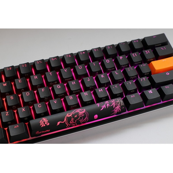 たかはしかえで　KEY ONEW セット Ducky dk-one2-rgb-mini-kb-silent-pink ブラック One 2 Mini