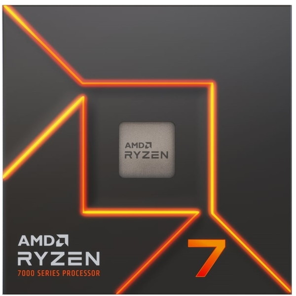 AMD Ryzen7 7700 With Wraith Prism Cooler 100-100000592BOX [CPU (8C/16T  3.8Ghz 65W)]