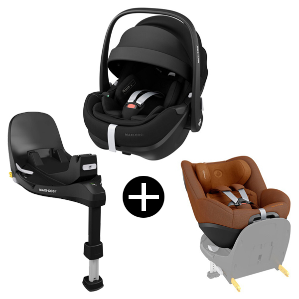 お取引き中]パールとファミリーフィックス(ISOFIX)セット