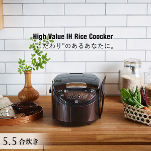 TIGER JPW-D100T ダークブラウン 炊きたて  [IH炊飯器(5.5合炊き)]