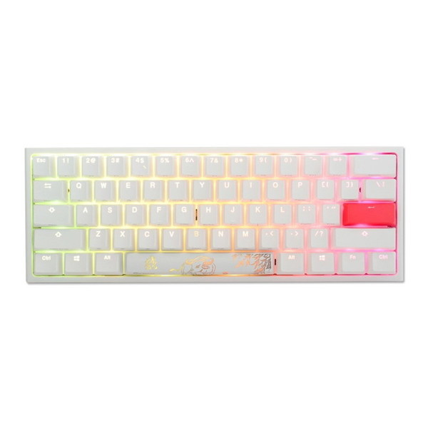 Ducky dk-one2-rgb-mini-pw-kb-red ホワイト One 2 Mini RGB Pure