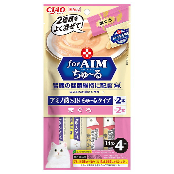 いなばペットフード CIAOforAIMちゅ~る 腎臓の健康に配慮 いなばペットフード CIAOforAIMちゅ~る 腎臓の健康に配慮