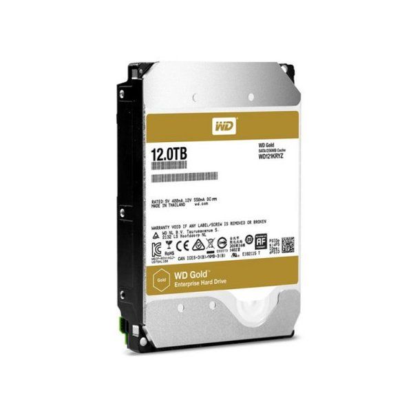WESTERN DIGITAL WD121KRYZ WD Gold [3.5インチ SATA 内蔵HDD（7200rpm