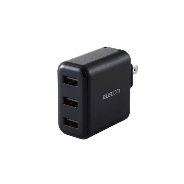 ELECOM MPA-ACU12BK ubN [iPhone[d AC[d 3.6Ao USB 3|[g]