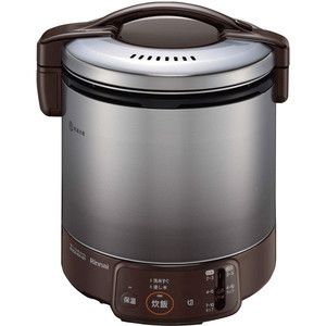 Rinnai RR-100VQ(DB)-13A ダークブラウン こがまる [ガス炊飯器(都市ガス用・1升炊き)]