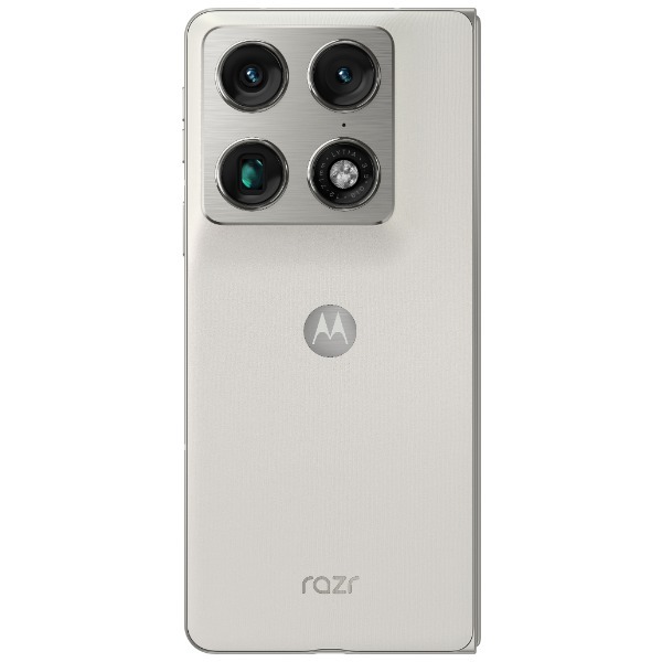 MOTOROLA razr fold リリーホワイト [SIMフリースマートフォン] | 激安