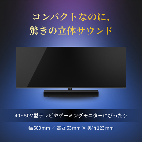 TVS REGZA RA-B100 REGZAサウンドシステム [サウンドバー Bluetooth