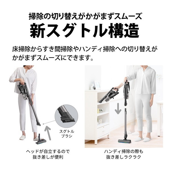 SHARP EC-PR9-B ブラック系 RACTIVE Air POWER [サイクロン式 