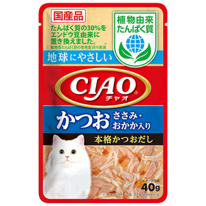 いなばペットフード CIAO だしスープ かつお・ささみ かつお節入り