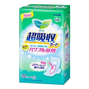 花王 ロリエ 肌きれいガード 超吸収パワフル 昼用 22コ入 | 激安の新品