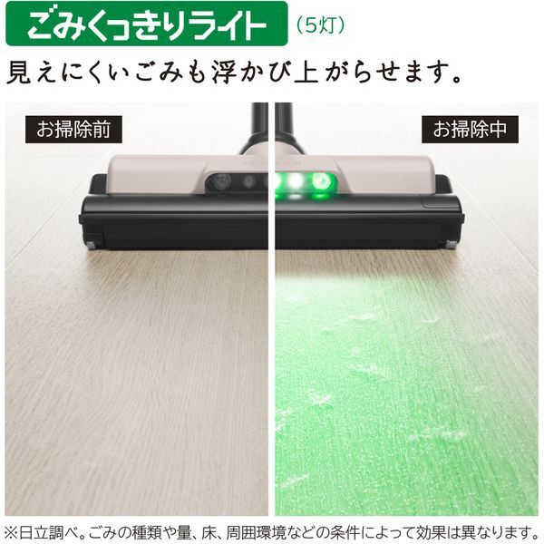 日立 PKV-BK3P(C) ベージュ かるパックスティック [紙パック式