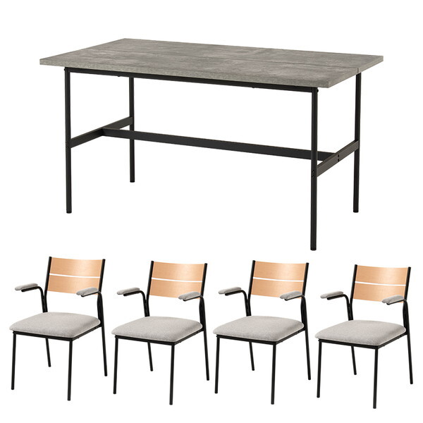 ���� LT-3204MGY-06LGY-5S �O���[/�i�`������×���C�g�O���[ [�_�C�j���O5�_�Z�b�g]