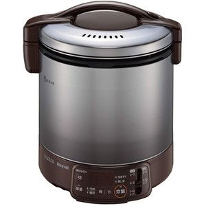 Rinnai RR-050VQT(DB)-LP ダークブラウン こがまる [ガス炊飯器