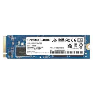 Synology SNV3410-400G [内蔵SSD(M.2 2280・400GB)]