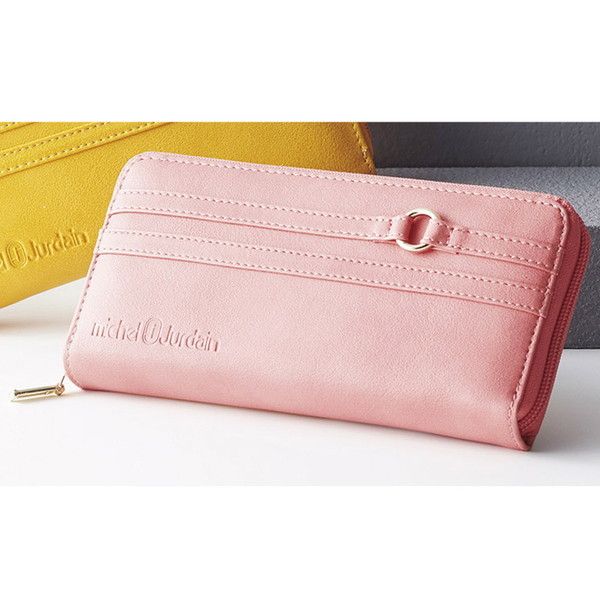 その他メーカー ミッシェル ジョルダン ラウンド長財布 ピンク MJS-9005P