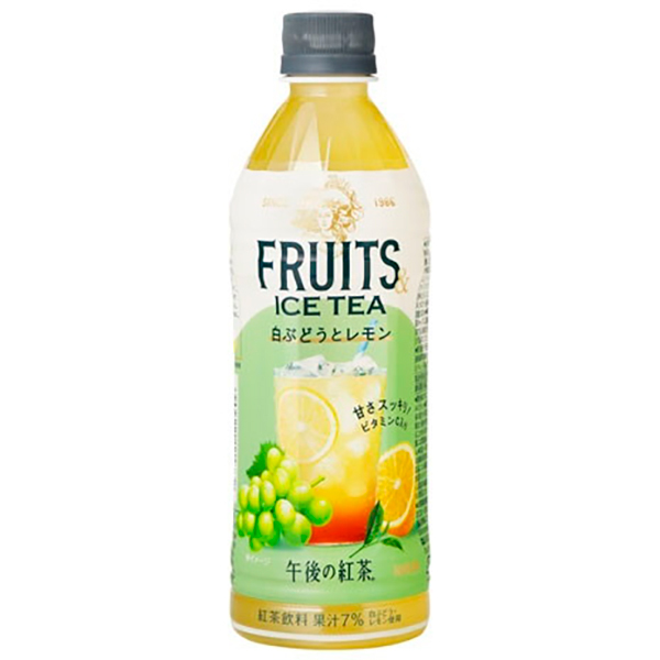L ߌ̍g FRUITS & ICE TEA Ԃǂƃ ybg 500ml× 24