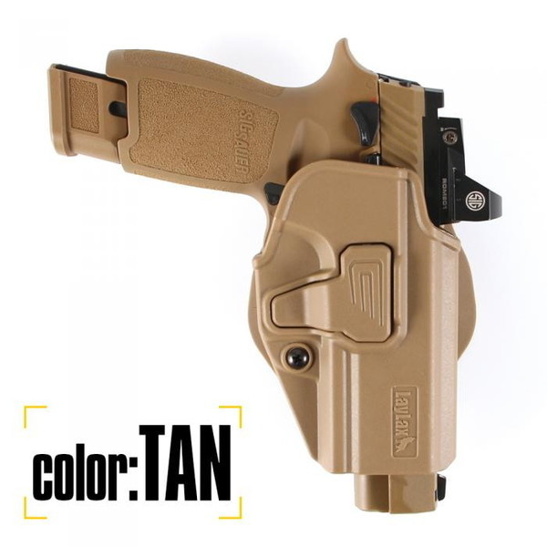 LayLax CQCホルスター右用 SIG AIR M17用ブラック BATTLE STYLE | 激安