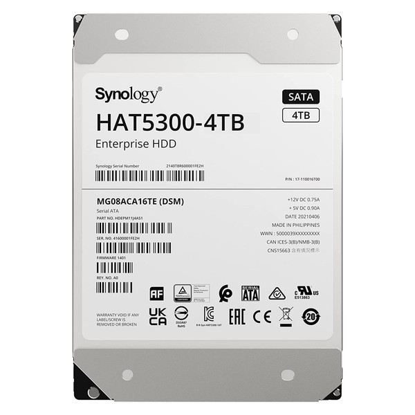 Synology HAT5300-4T [3.5インチ内蔵HDD (4TB・SATA 6Gb/s・7200rpm)] |  激安の新品・型落ち・アウトレット 家電 通販 XPRICE - エクスプライス (旧 PREMOA - プレモア)