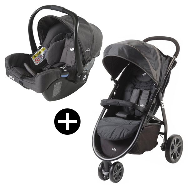Joieベビーカーライトトラックス＆べビーシートジェムエンバー