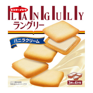 イトウ製菓 ラングリー バニラクリーム 12枚 ×6