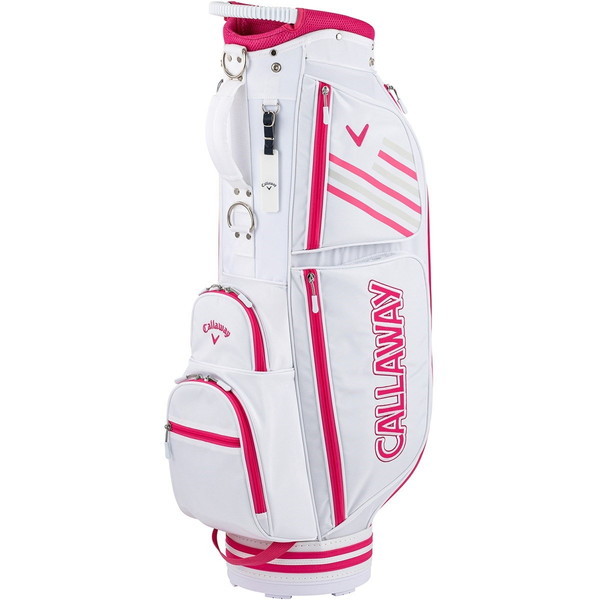 最安値 キャロウェイ キャディバッグ X （Callaway ホワイト/ピンク ゴルフバッグ・キャディバッグ