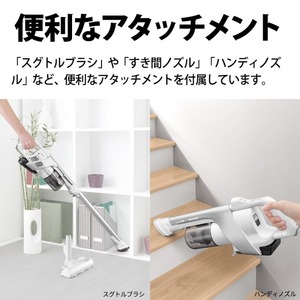 SHARP EC-AR10-W ホワイト系 RACTIVE Air [サイクロン式スティック