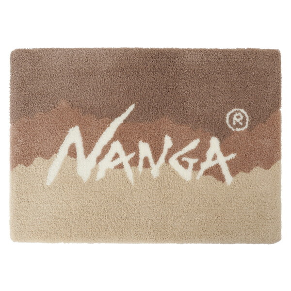 NANGA �i���K NANGA RIDGELINE GRADATION RUG BEIGE FREE NZ2454-4F405-B N0000826 ���b�W���C���O���f�[�V�������O