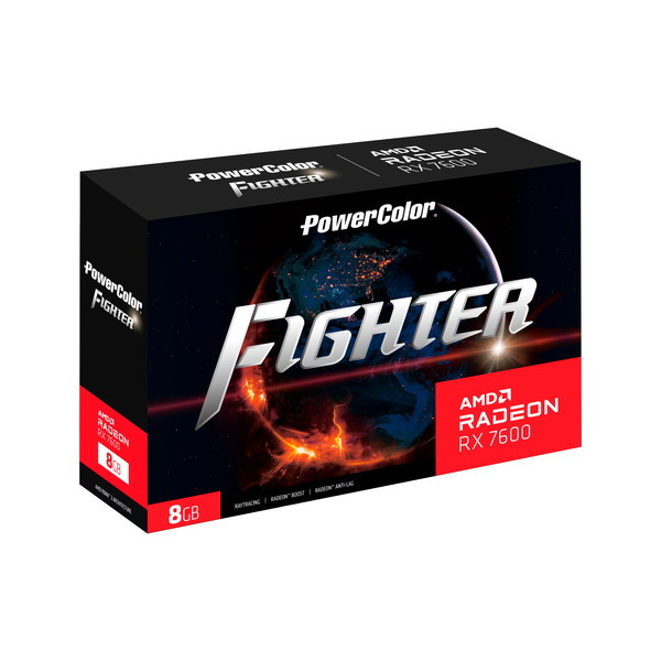 PowerColor AMD Radeon RX7600 8G-F