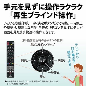 SHARP 2B-C10EW1 ブラック AQUOS [ブルーレイレコーダー(HDD1TB